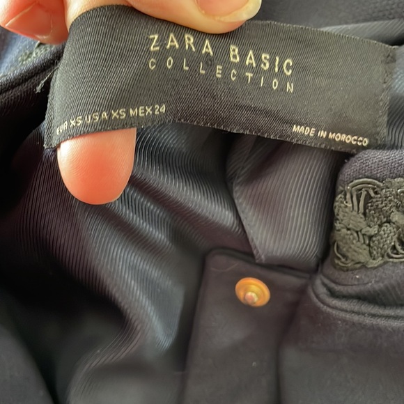 Zara Military Style Long Blazer - Picture 7 of 8